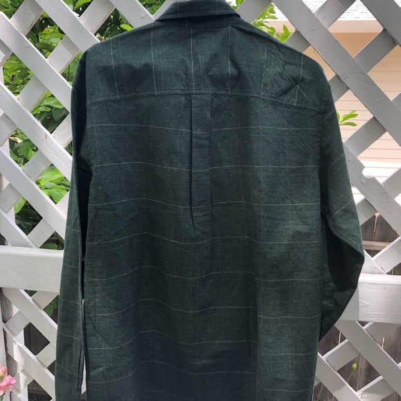 Club Room by Charter Club Structured Flannel Shirt - Picture 3 of 6